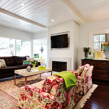 long narrow living room