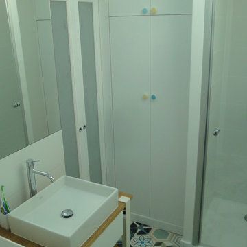 2 salles de douche en 1