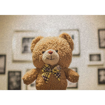 Teddy Bear 3 Area Rug, 5'0"x7'0"