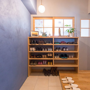 名古屋のエクレクティックスタイルのおしゃれな玄関の写真