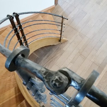 Wrought Iron Stair Railing
