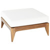 OASIQ Limited 300 Ottoman With Canvas Natural Cushions