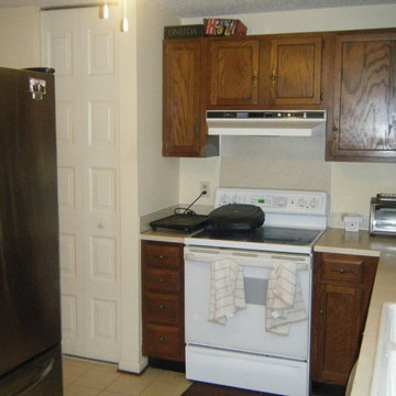 Before - dark and outdated