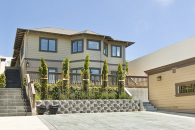 Transitional exterior in San Francisco.