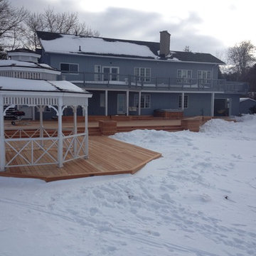 Fijian Genuine Mahogany Deck - Collingwood Ontario