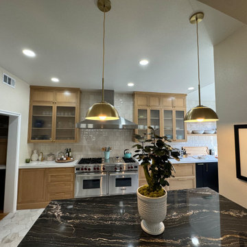 Peninsula View of Kitchen Layout