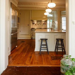 Eclectic Modern Meets Traditional Home - Hardwood Flooring