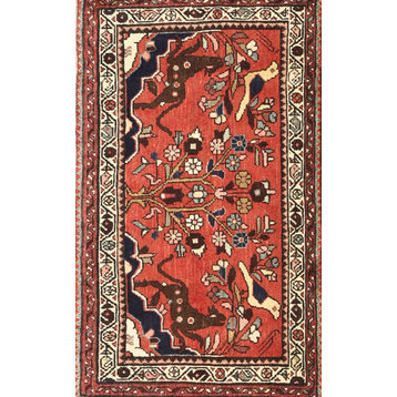 Ahgly Company Indoor Rectangle Traditional Area Rugs, 3' x 5'