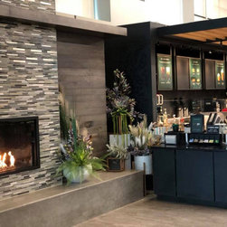 Hy-Vee Maple Grove - Single Sided Gas Fireplace - Indoor Fireplaces