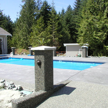 Large Fiberglass Pool Nanaimo