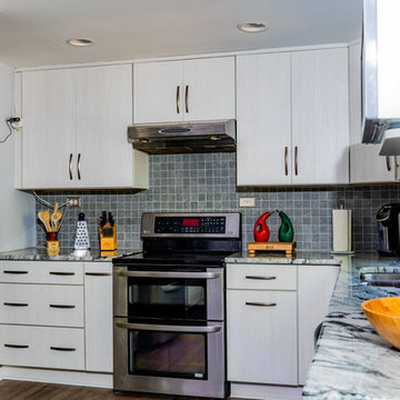 Contemporary Fish Tank Kitchen Design Richmond, VA