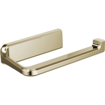 Levoir Wall Mounted Hook Toilet Paper Holder, Polished Nickel