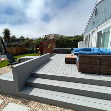 Surfer's backyard retreat