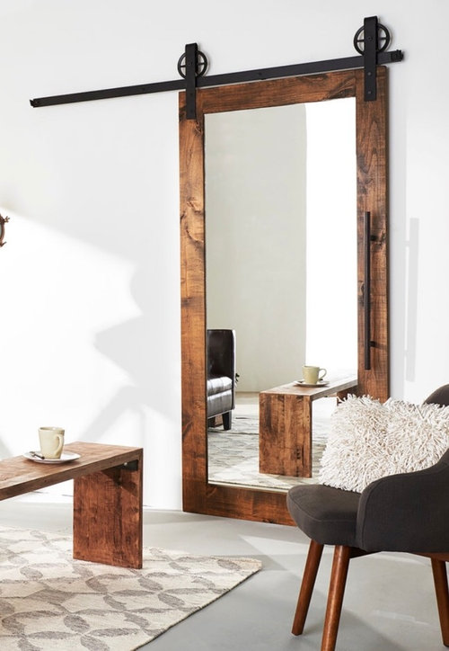 Can’t decide...should I paint barn door???