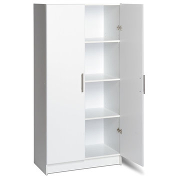 Prepac Elite Storage 32" Storage Cabinet in White