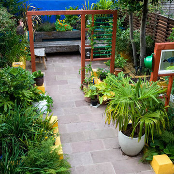 Frida Kahlo inspired garden