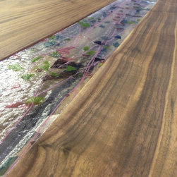 Live Edge Dining Table - Dining Tables