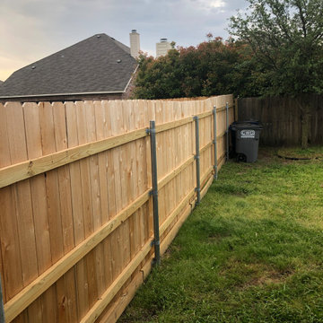 Build New Fence Cedar The Colony Texas Plano Frisco McKinney Celina Prosper
