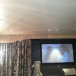 23 Foot Cornice Box In Movie Room - Products