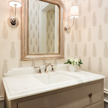 Traditional Powder Bathroom