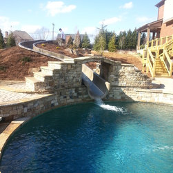 Water Slide and Bridge - Outdoor Products