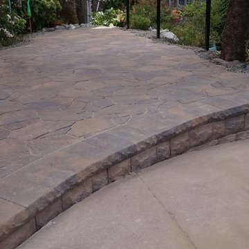 Patios, flagstone paver