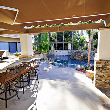 The Awning w/ BBQ Island