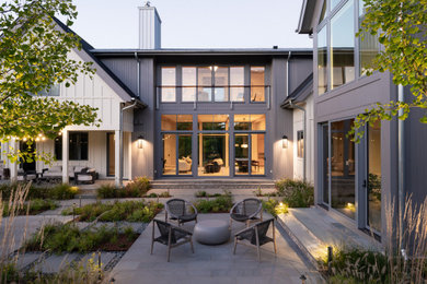 Example of a trendy patio design in Baltimore