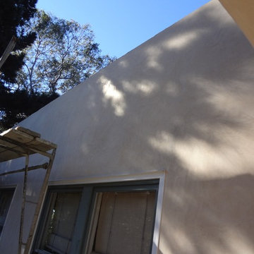 RE-STUCCO AND WOOD REPAIR / FLAT ROOF / TORCH-DOWN ROOFING