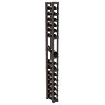 Wine Racks America - 1 Column Display Row Wine Cellar Kit, Pine, Black/Satin Finis - Make your best vintage the focal point of your wine cellar. High-reveal display rows create a more intimate setting for avid collectors wine cellars. Our wine cellar kits are constructed to industry-leading standards. You'll be satisfied. We guarantee it.