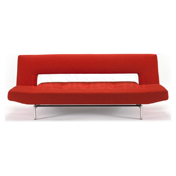 "Innovation USA" Wing Basic Orange Sofa Bed