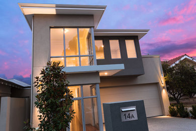 This is an example of a large two-storey exterior in Perth.