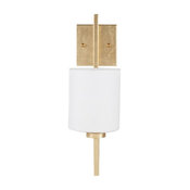 Worlds Away Beckham Sconce, Gold