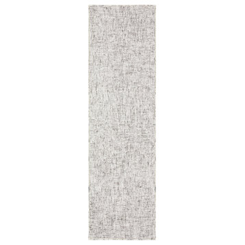 Addison Winslow Active Solid Area Rug, White, 2'3"x7'6"