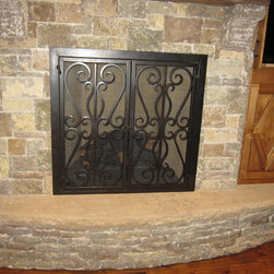 Iron Firescreens - Fireplace Screens