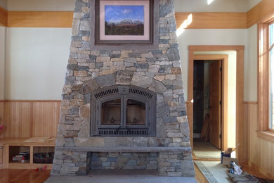 Rich Construction Napoleon wood fireplace
