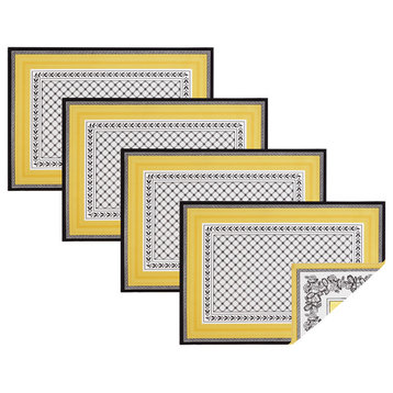 Audun Fabric Reversible Placemat Set of 4