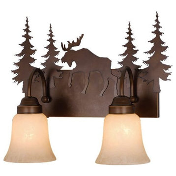 Yellowstone 2L Moose Vanity Burnished Bronze