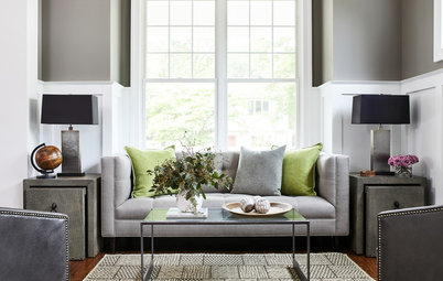 Houzz Tour: Soft Industrial Style for a Classic Home