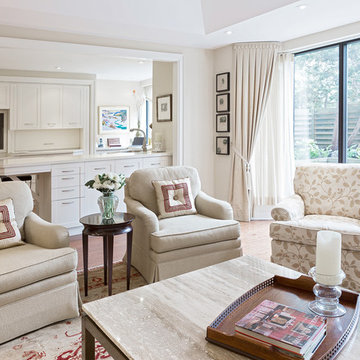 Cloud white downtown condo