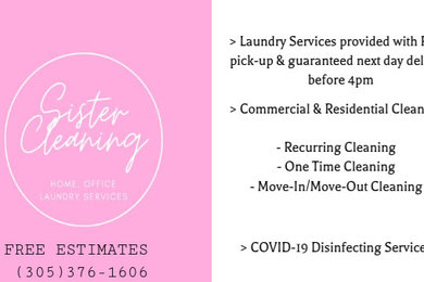 Residential/Commercial Services & Laundry Services