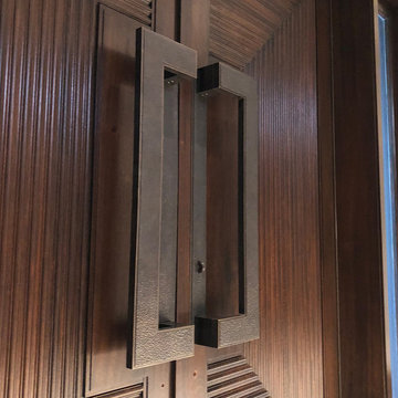 Custom Designed Brass Door Hardware