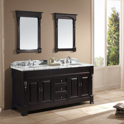 Virtu USA Huntshire 72" Bathroom Vanity - Bathroom Vanities And Sink Consoles