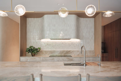 Inspiration for a contemporary kitchen in Sydney.
