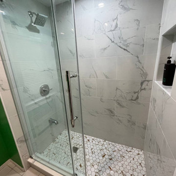 Wellesley Home Revival: Dual Bathroom Renewal & Kitchen Elegance