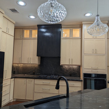Japandi Maple Negresco kitchen