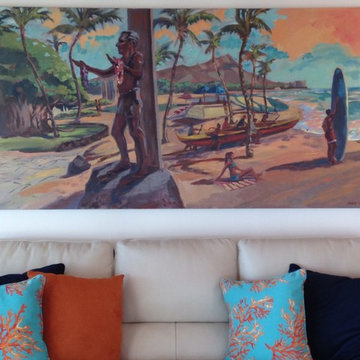 Hokua using existing furniture