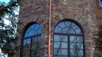 Custom Homes with Natural Stone