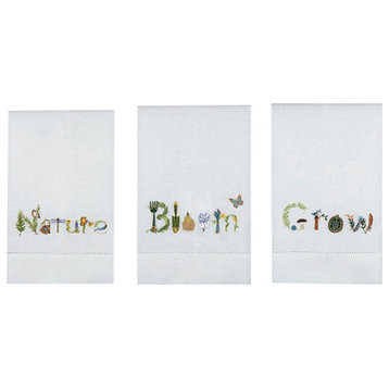Grow Bloom Nature Guest Towel