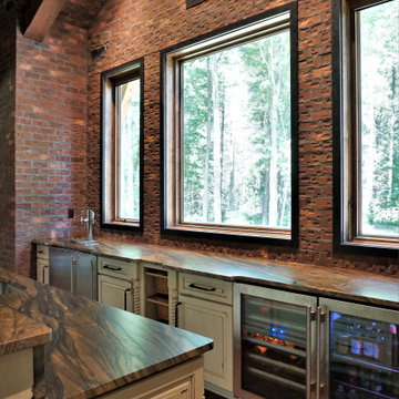 Timberbuilt Rustic Bar and Billiards room